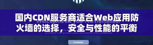 国内CDN服务商适合Web应用防火墙的选择，安全与性能的平衡之道