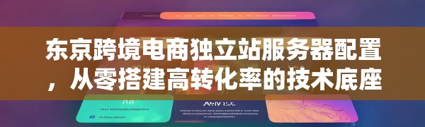东京跨境电商独立站服务器配置,从零搭建高转化率的技术底座